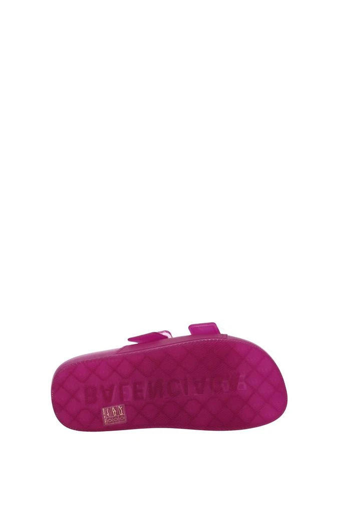 商品Balenciaga|Slippers and clogs mallorca Rubber Pink Fluo Pink,价格¥1732,第5张图片详细描述
