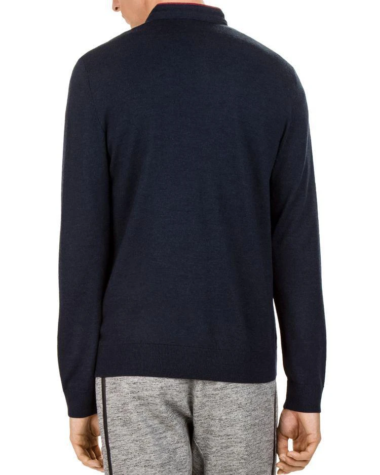 商品The Kooples|Merino Long Sleeve Slim Fit Polo,价格¥760,第2张图片详细描述