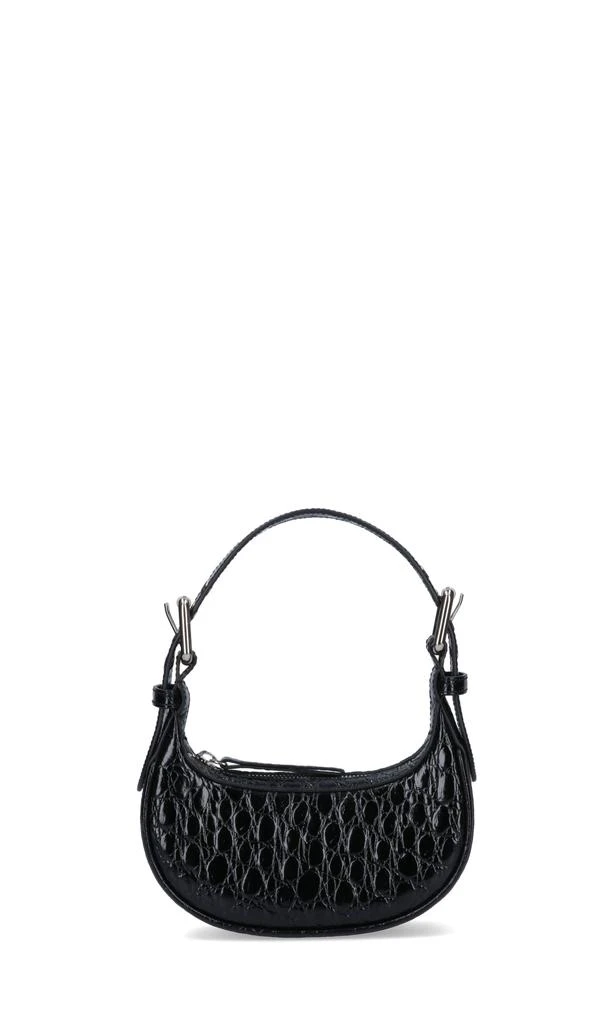 商品by FAR|BY FAR Top Zip Croco Embossed Hand Bag,价格¥3934,第1张图片