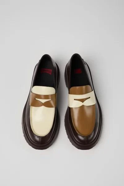 商品Camper|Camper Walden Leather Moc Toe Loafer Shoe,价格¥1216,第4张图片详细描述