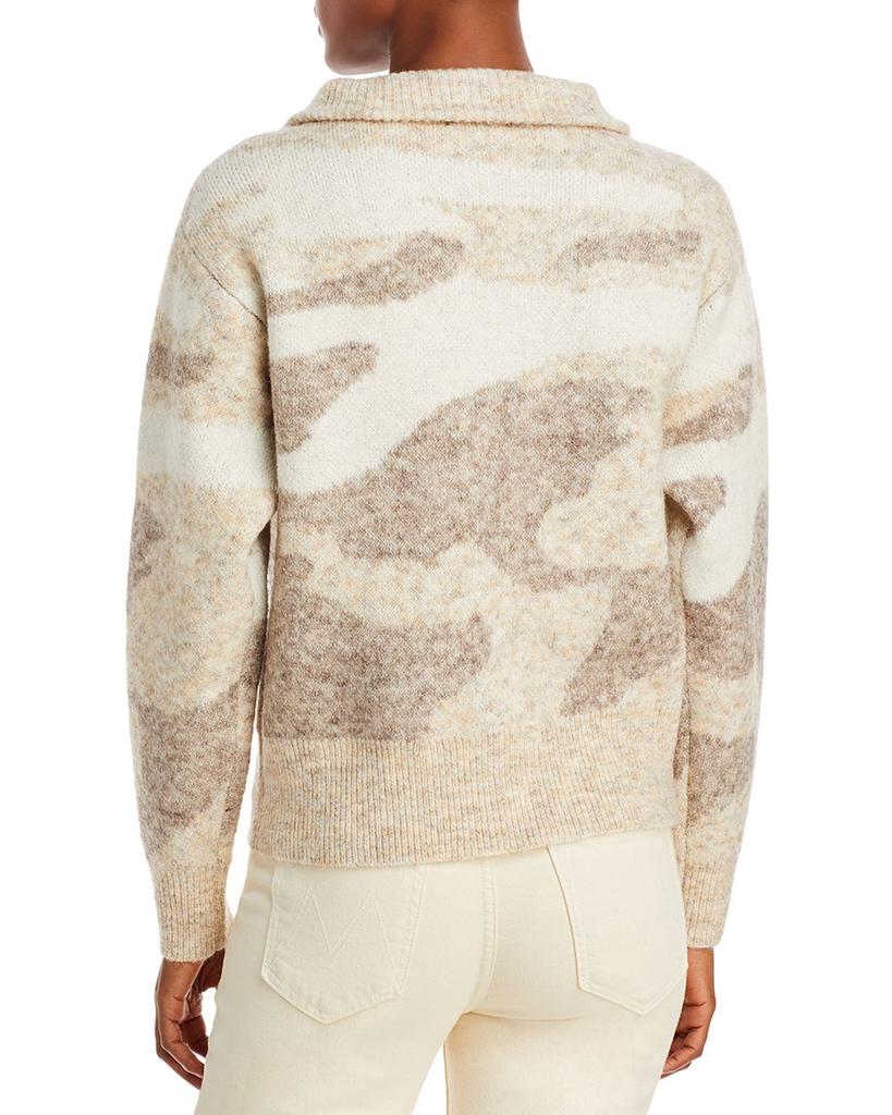 Camo Pattern Knit Sweater - 100% Exclusive商品第2张图片规格展示