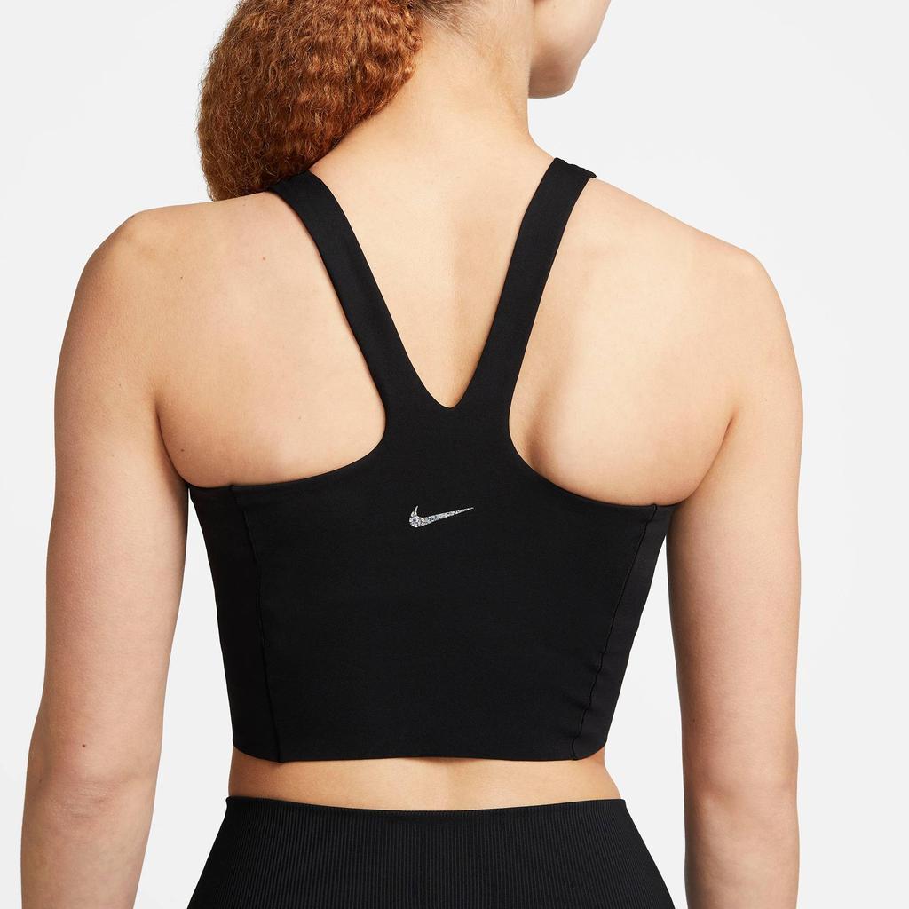 商品NIKE|Nike Women's Yoga Dri-FIT Luxe Cropped Tank Top,价格¥384,第6张图片详细描述