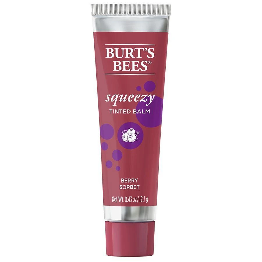 商品Burt's Bees|Squeezy Tinted Lip Balm Berry Sorbet,价格¥24,第1张图片