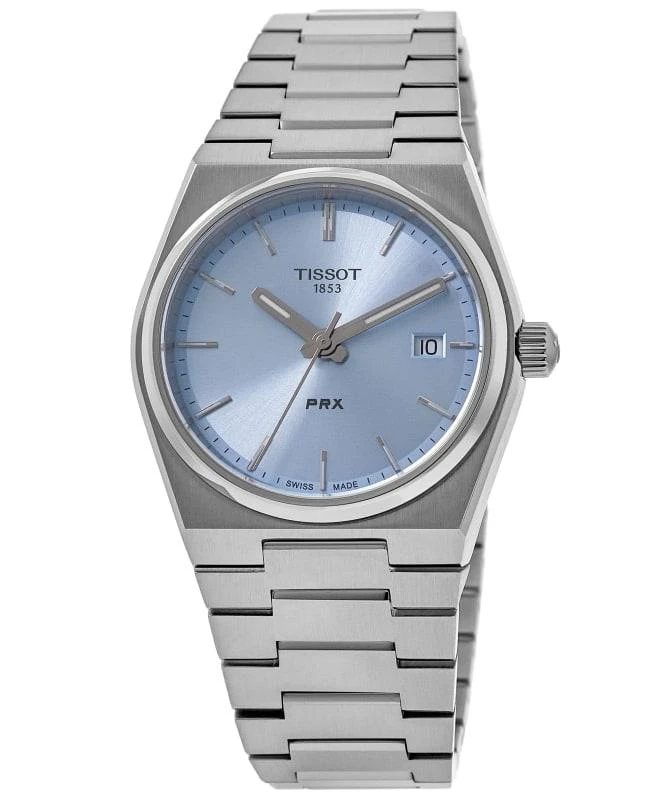 Tissot PRX Quartz Light Blue Dial Steel Unisex Watch T137.210.11.351.00