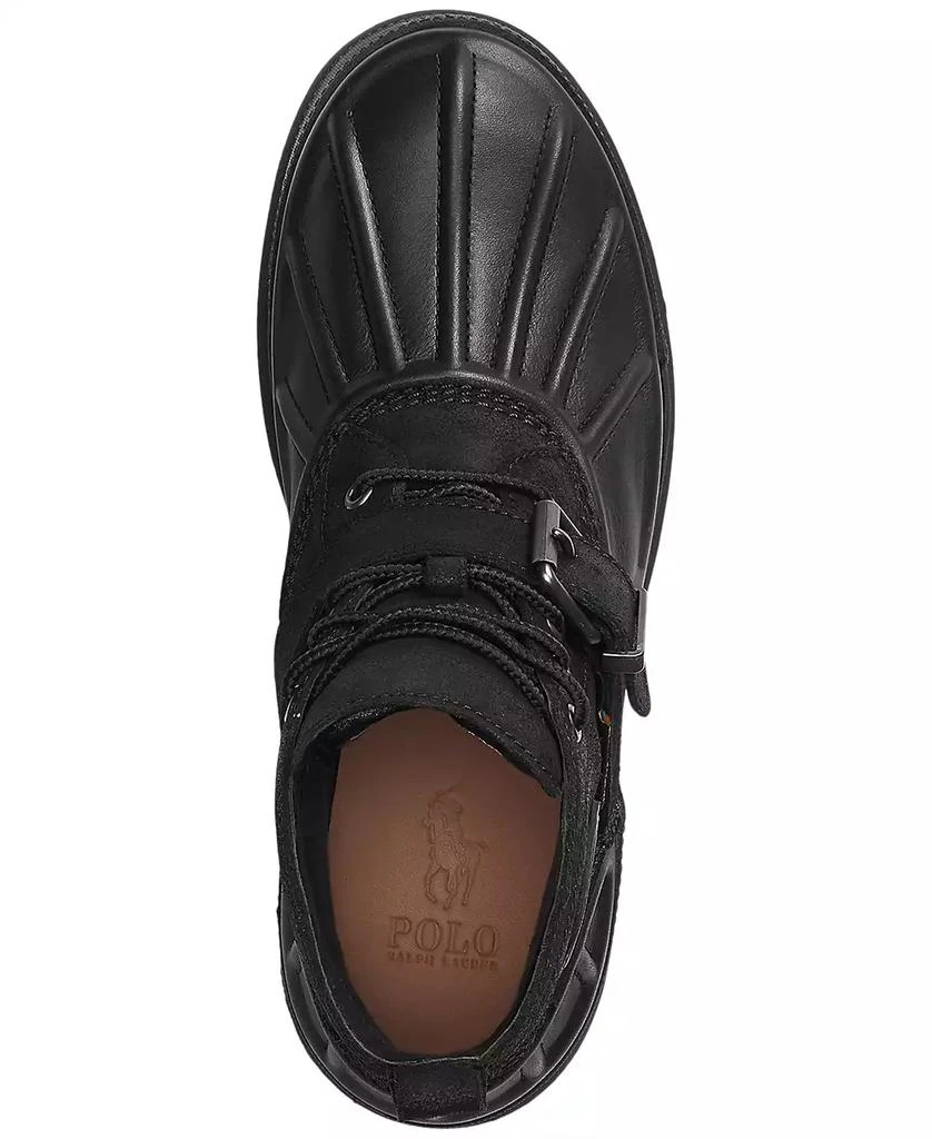 商品Ralph Lauren|Men's Oslo Low Waterproof Leather & Suede Boot,价格¥626,第4张图片详细描述