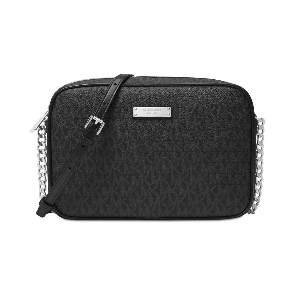 商品Michael Kors|Signature Jet Set East West Crossbody,价格¥1244,第1张图片