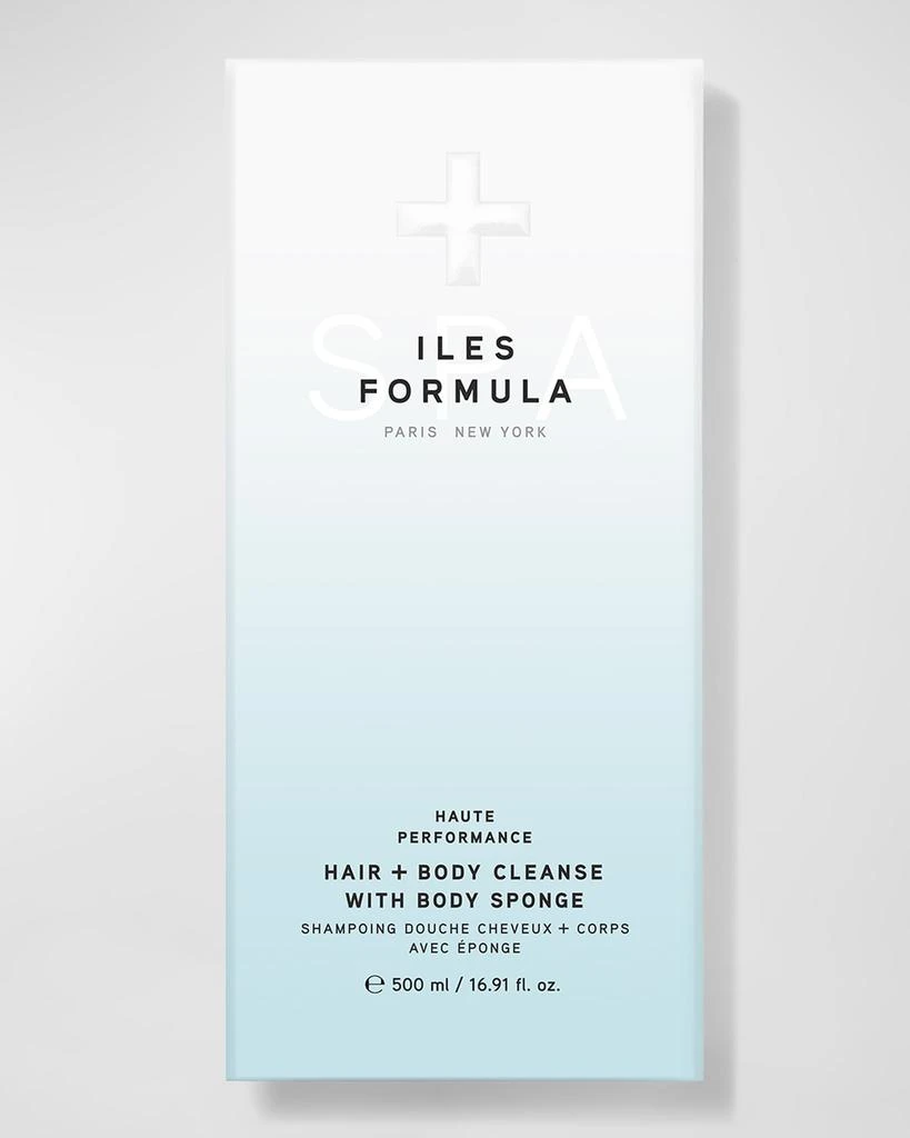 商品Iles Formula|Hair + Body Cleanse with Body Sponge,价格¥541,第3张图片详细描述