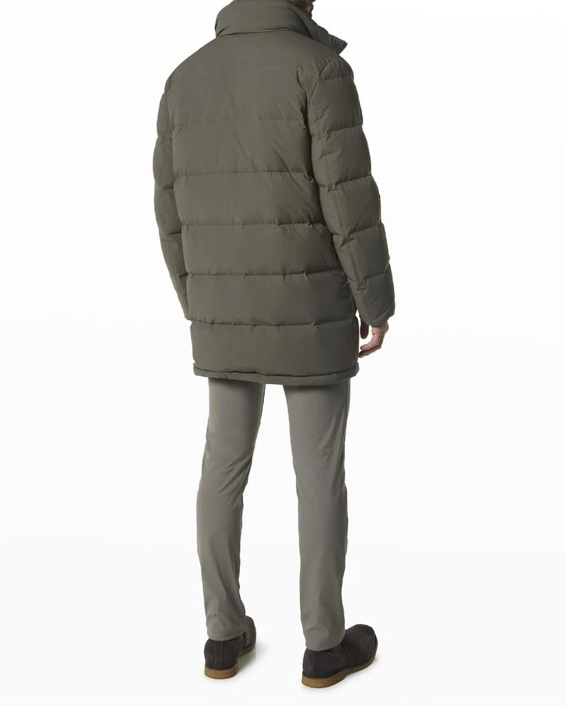 商品Andrew Marc|Men's Shelton Down Parka w/ Shearling Bib,价格¥3013,第2张图片详细描述