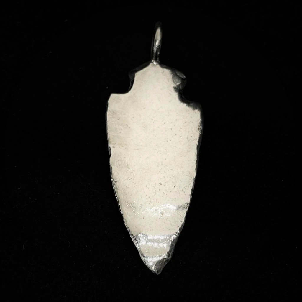 商品Native Feather|Goros Arrowhead With 18K Gold Facing Left - Medium,价格¥6600,第2张图片详细描述
