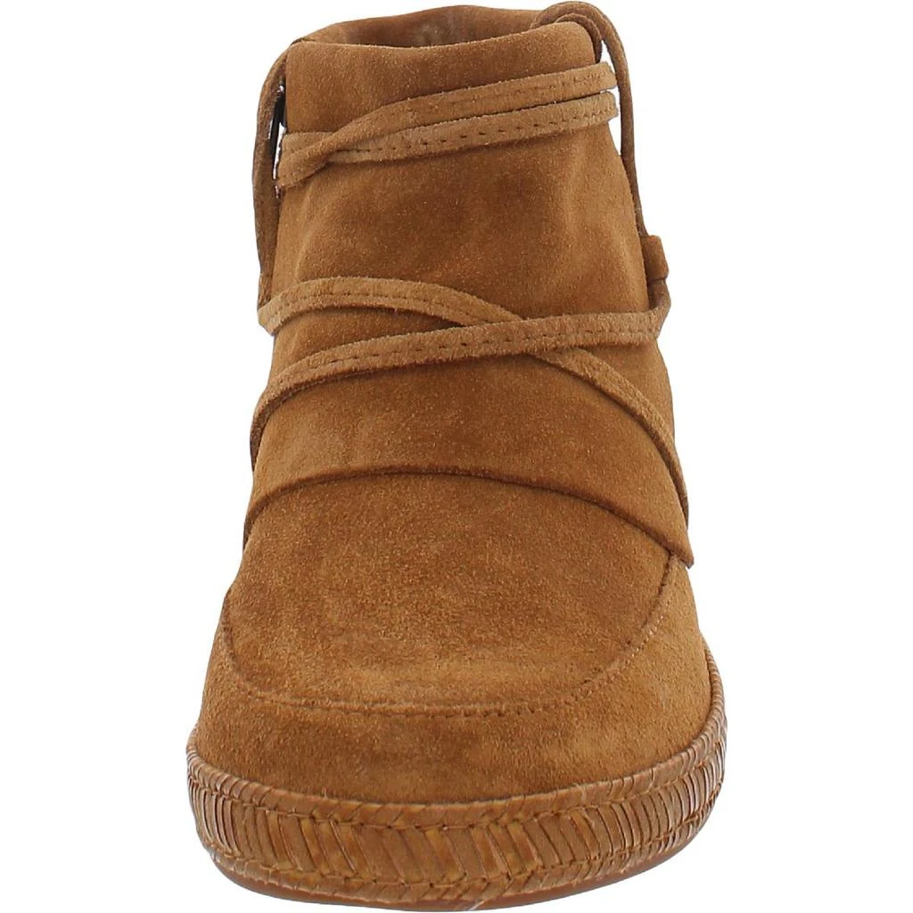 商品UGG|Ugg Womens Reid Suede Flat Moccasin Boots,价格¥368,第5张图片详细描述