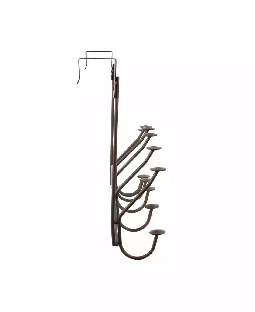商品Spectrum|Windsor Over The Door 6-Double Hook Rack,价格¥202,第3张图片详细描述