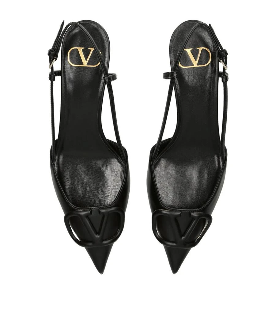 商品Valentino|VLOGO Slingback Pumps 40,价格¥5584,第3张图片详细描述