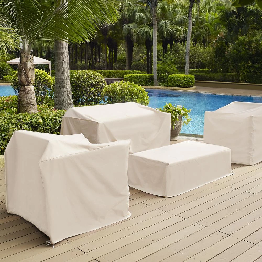 商品Crosley Furniture|Outdoor Chair Furniture Cover Tan,价格¥574,第4张图片详细描述