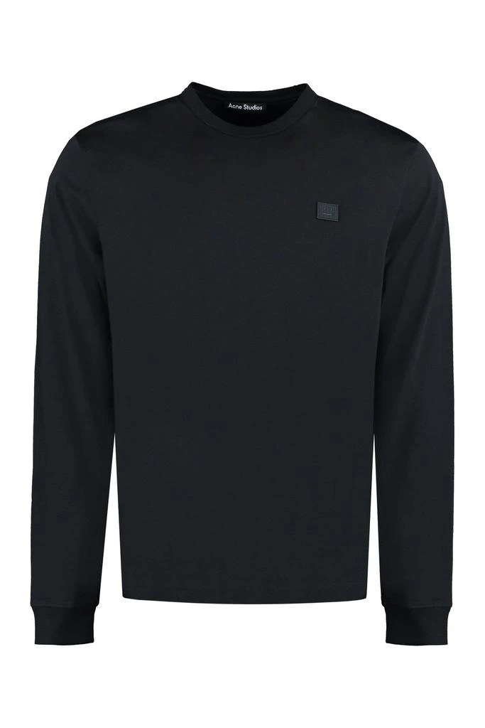 商品Acne Studios|Acne Studios Face Logo Patch Long-Sleeve T-Shirt,价格¥1084,第1张图片