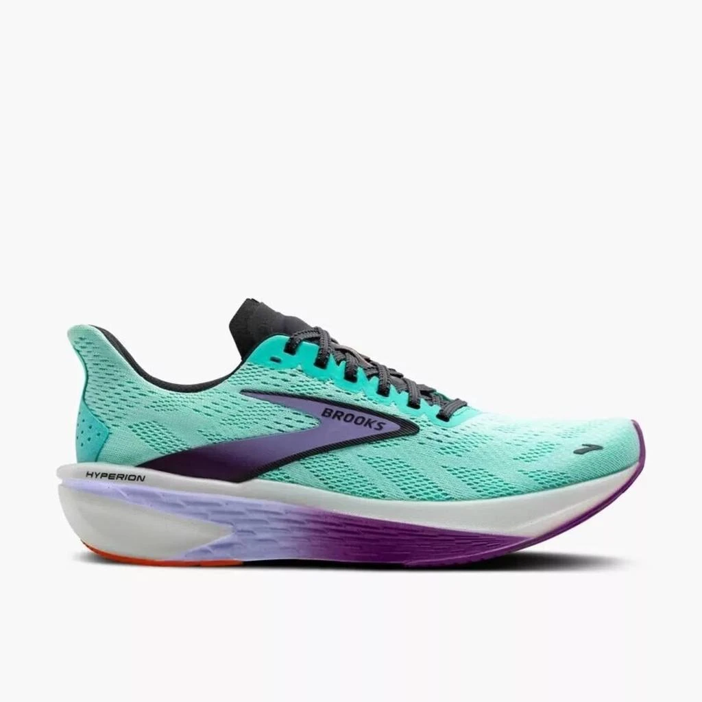 商品Brooks|Women's Hyperion 2 Shoes In Cockatoo/purple/lavender,价格¥650,第2张图片详细描述
