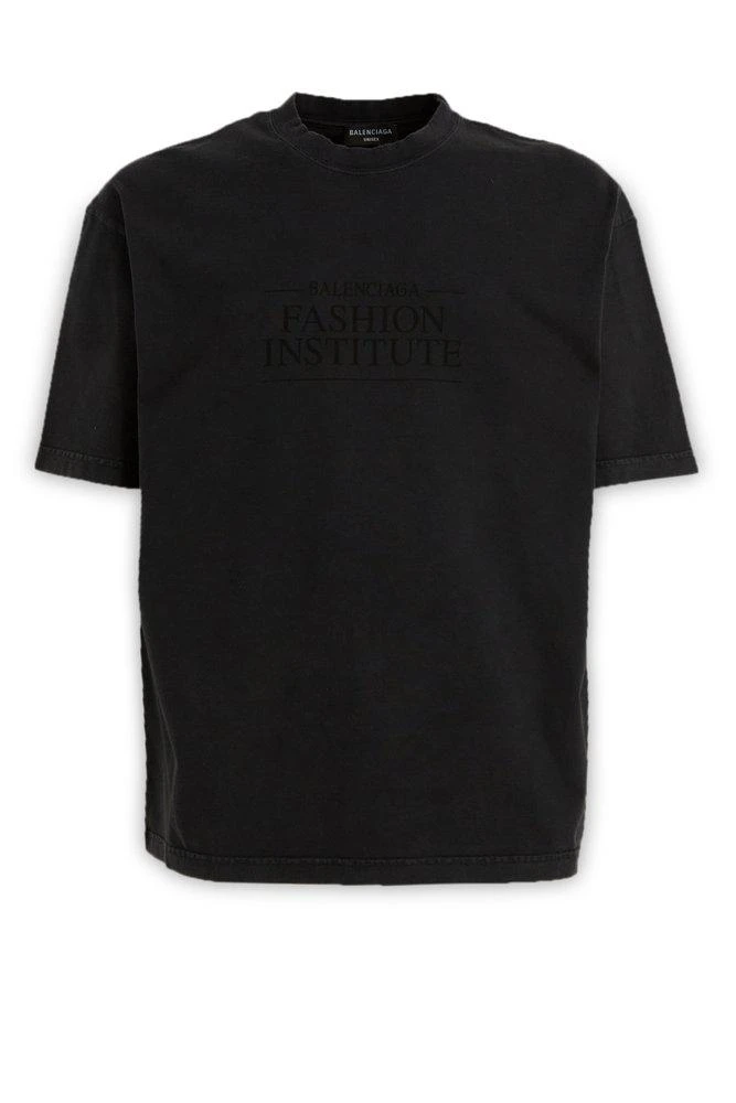 商品Balenciaga|Balenciaga Fashion Institute Crewneck T-Shirt,价格¥2200,第1张图片