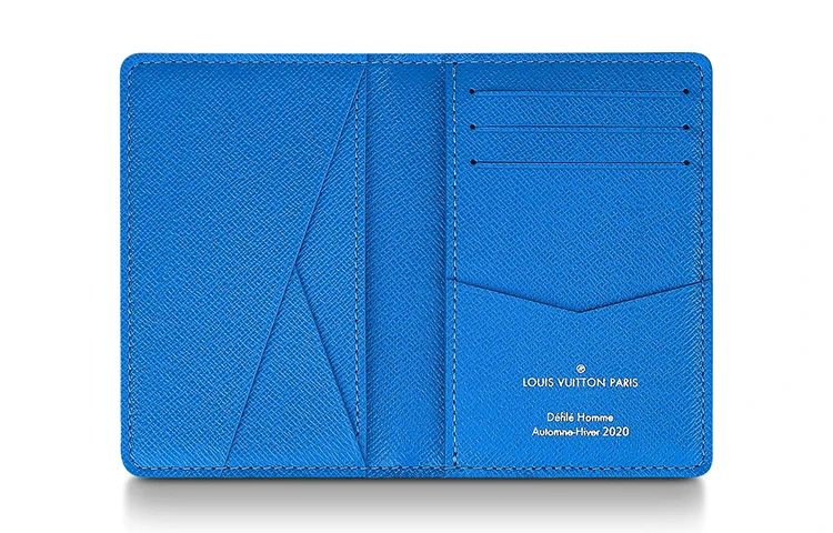 商品[国内直发] Louis Vuitton|蓝天白云口袋 涂层帆布 钱夹钱包 男款 蓝色,价格¥6506,第5张图片详细描述