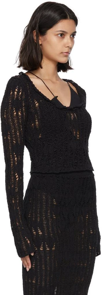 商品Acne Studios|Black Cotton Sweater,价格¥898,第2张图片详细描述