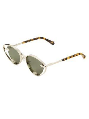 商品KAREN WALKER|Kissy Kissy 51MM Cat Eye Sunglasses,价格¥958,第2张图片详细描述