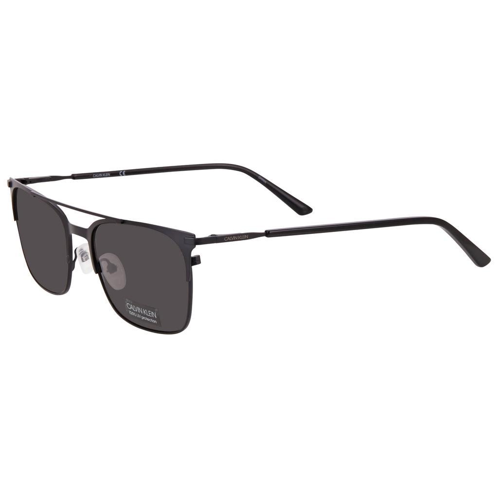 商品Calvin Klein|Grey Rectangular Mens Sunglasses CK19308S 56 19 145,价格¥293,第1张图片