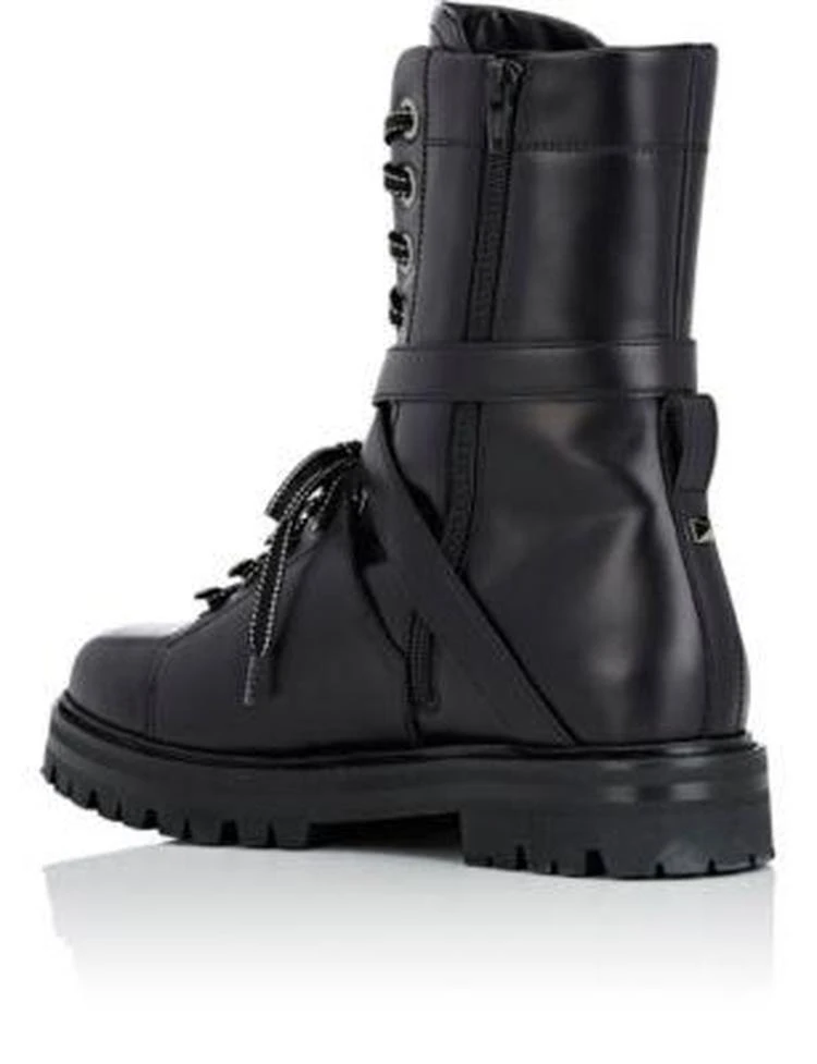 商品Valentino|Leather Combat Boots,价格¥8026,第3张图片详细描述