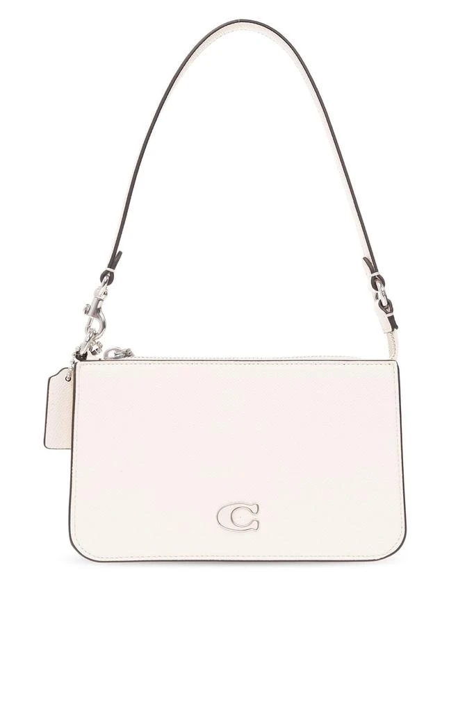 商品Coach|Coach Logo Motif Plaque Shoulder Bag,价格¥1131,第1张图片