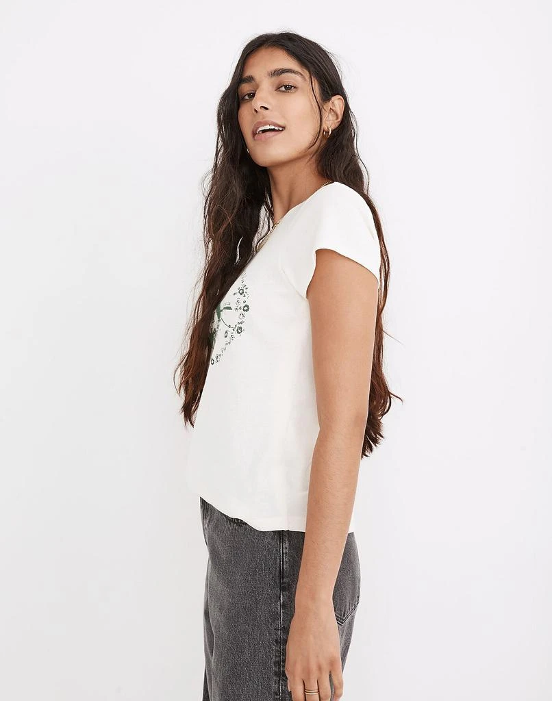 商品Madewell|Cotswold Hills Shrunken Shirttail Tee,价格¥297,第2张图片详细描述