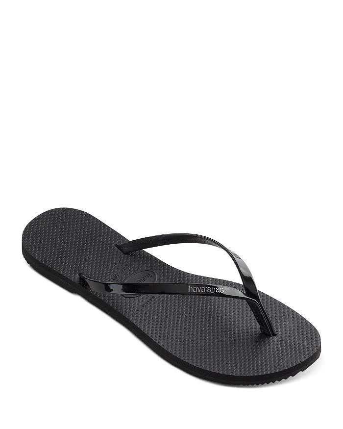 商品Havaianas|Women's You Metallic Slim Flip-Flops,价格¥315,第1张图片详细描述