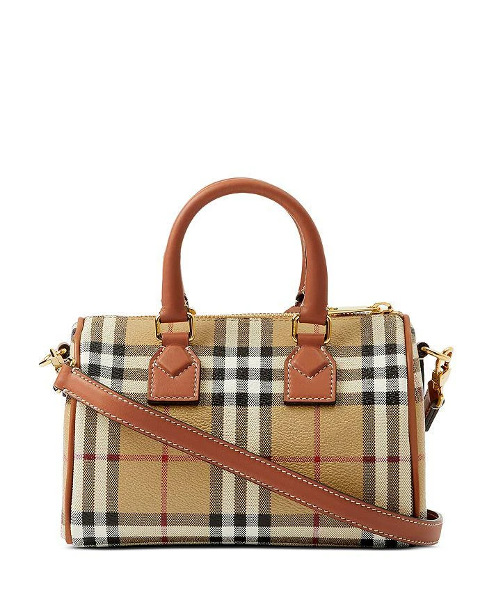 商品Burberry|Vintage Check Mini Bowling Bag,价格¥10859,第4张图片详细描述