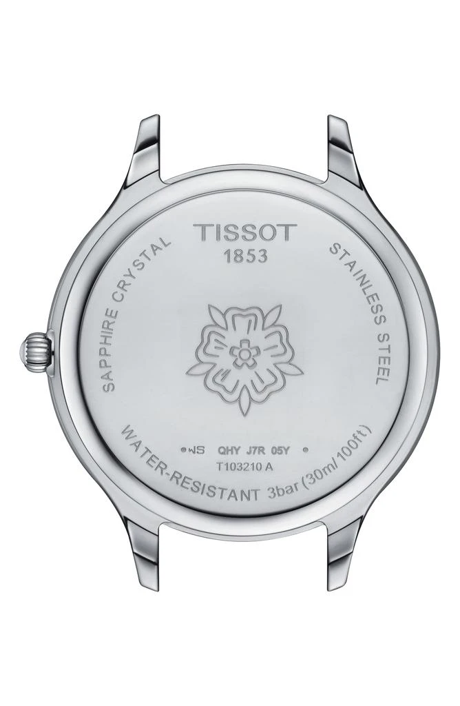 商品Tissot|Bella Ora Piccola Leather Strap Watch, 38mm,价格¥1336,第3张图片详细描述