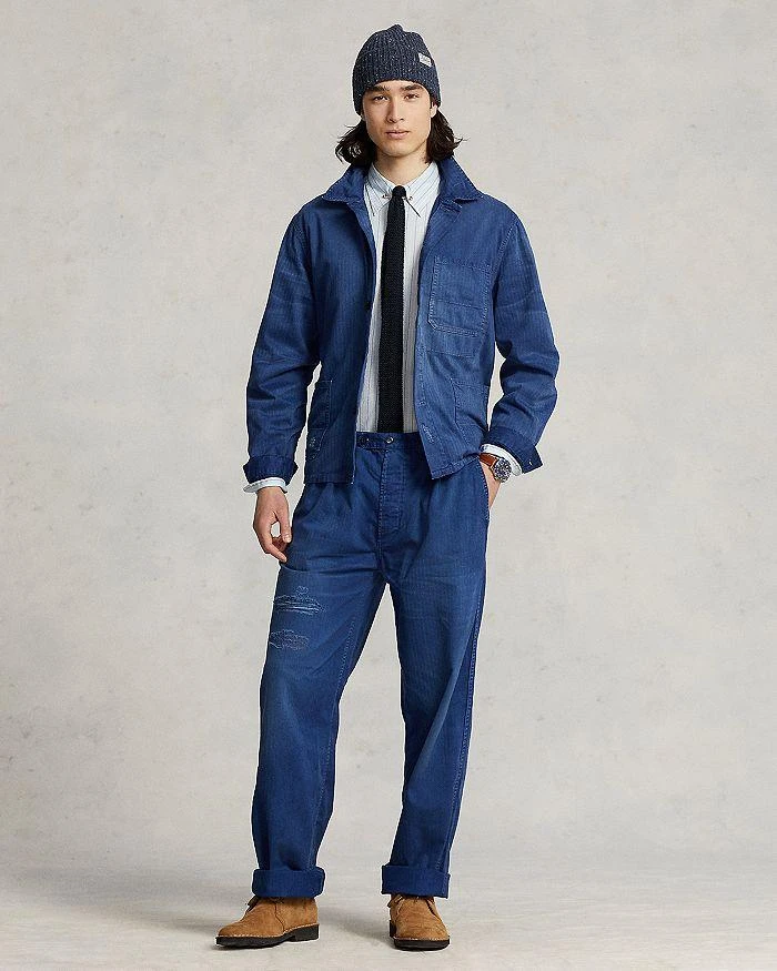 商品Ralph Lauren|The New Denim Project Classic Fit Jeans in Agnew Blue,价格¥763,第2张图片详细描述
