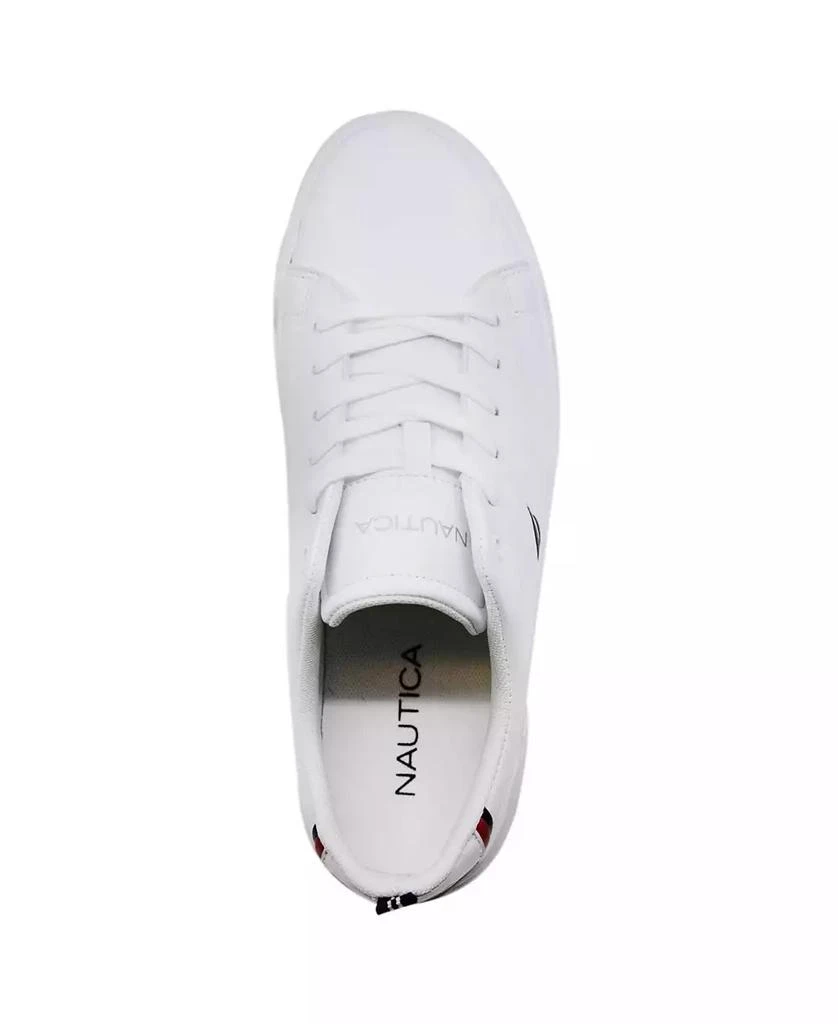 商品Nautica|Men's Graves Court Lace Up Sneakers,价格¥458,第4张图片详细描述