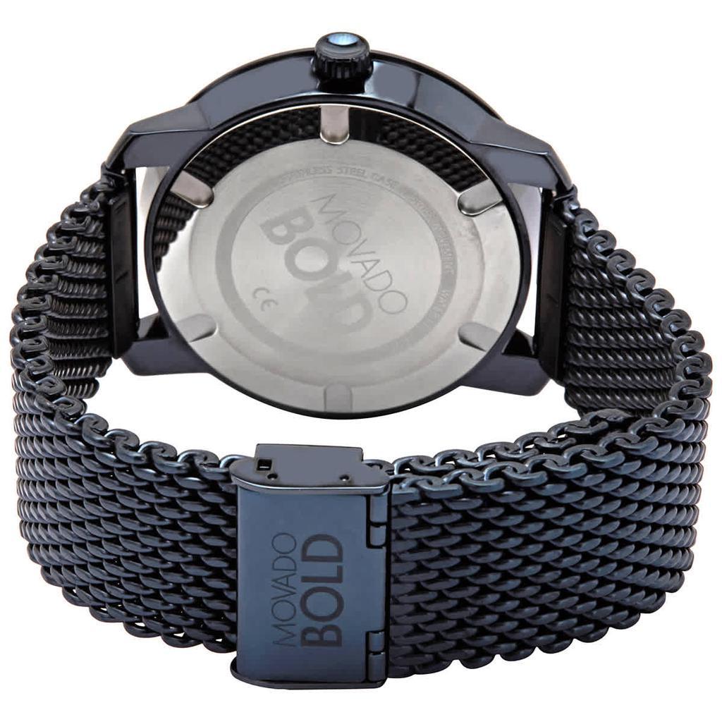 商品Movado|Movado Bold Quartz Blue Dial Mens Watch 3600680,价格¥2253,第5张图片详细描述