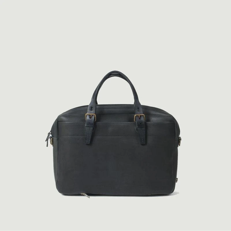 商品Bleu de Chauffe|Folder Bag Black Black BLEU DE CHAUFFE,价格¥3703,第3张图片详细描述