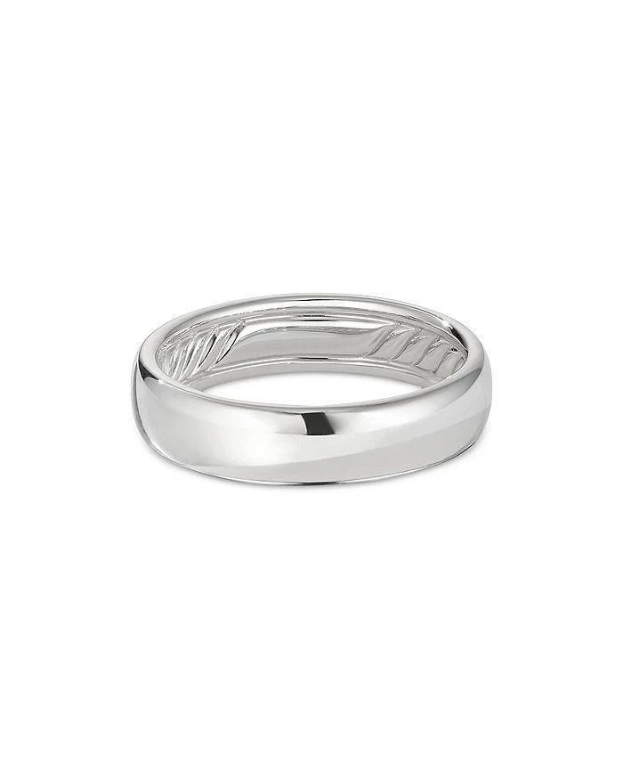 商品David Yurman|Men's 18K White Gold Classic Band,价格¥27282,第1张图片详细描述