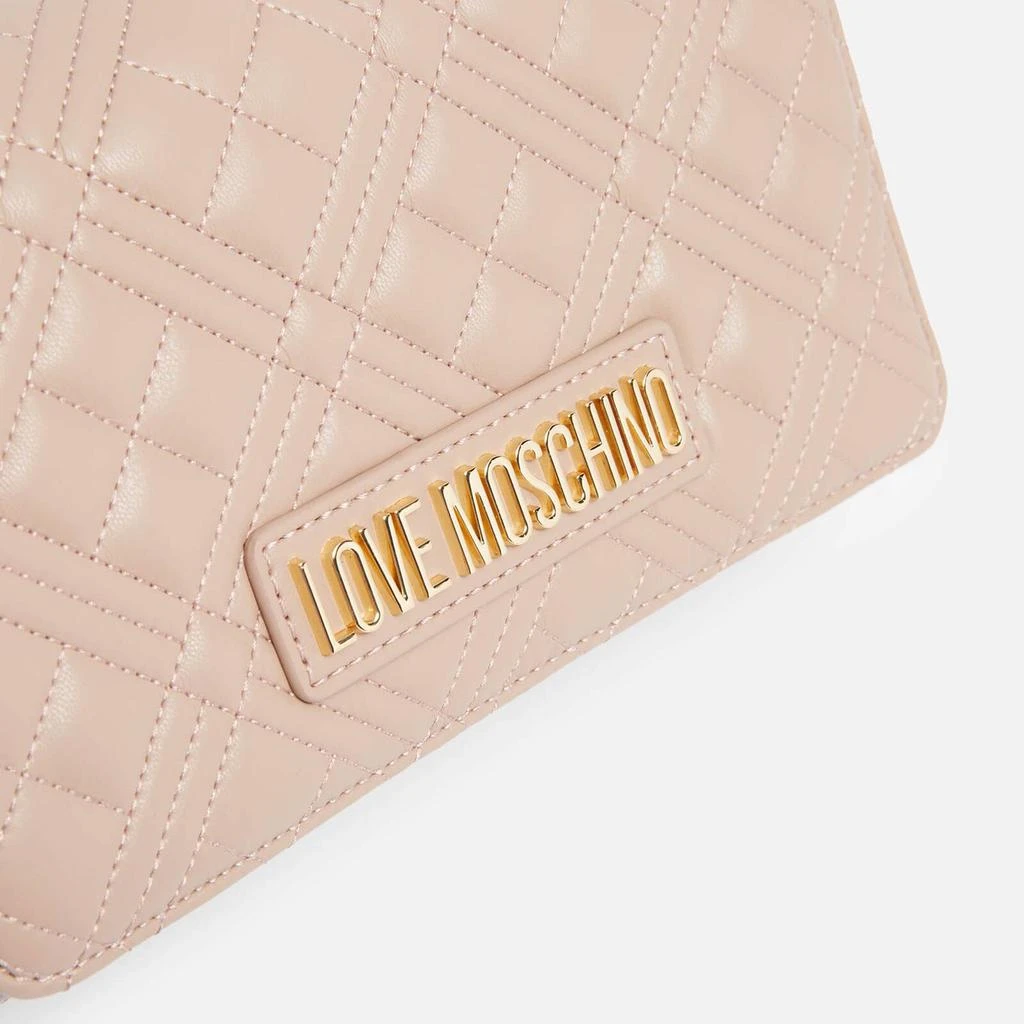 商品Love Moschino|Love Moschino Classic Quilted Faux Leather Cross Body Bag,价格¥621,第4张图片详细描述