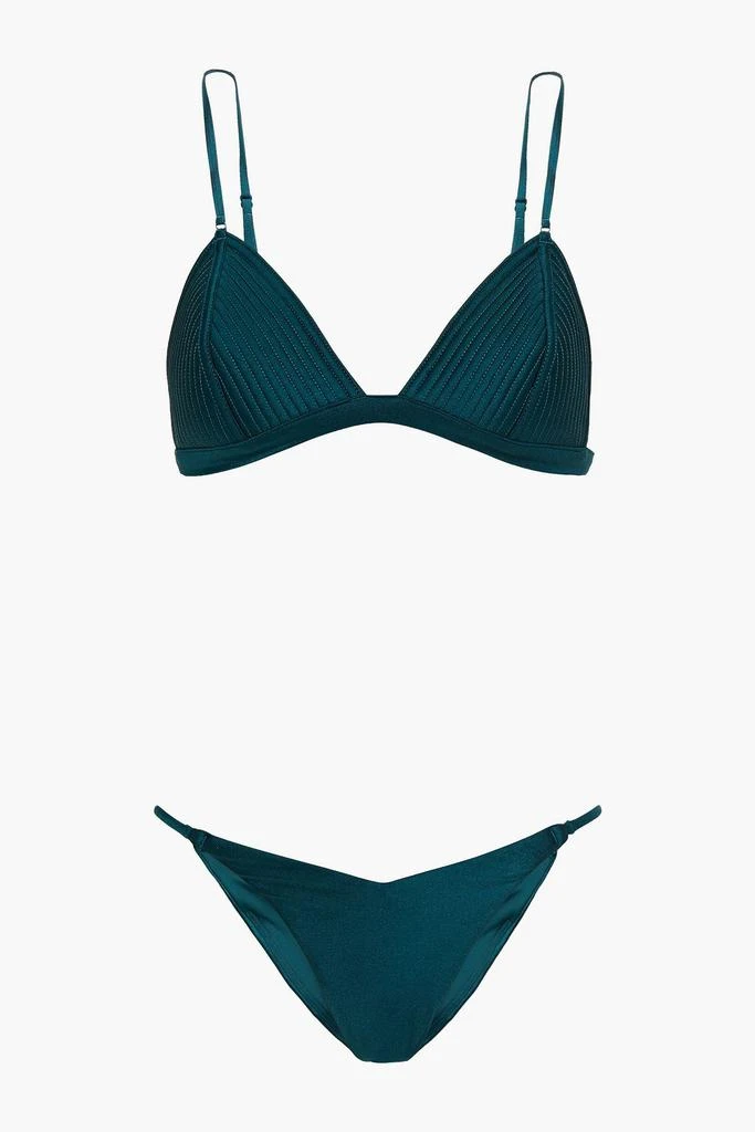 商品Zimmermann|Bellitude Bullet quilted triangle bikini,价格¥1062,第3张图片详细描述