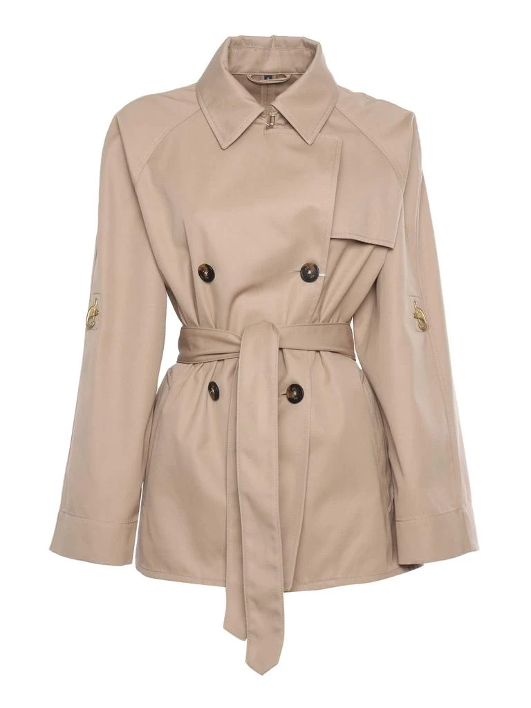 商品FAY|Fay Short Double-breasted Trench Coat,价格¥5391,第1张图片