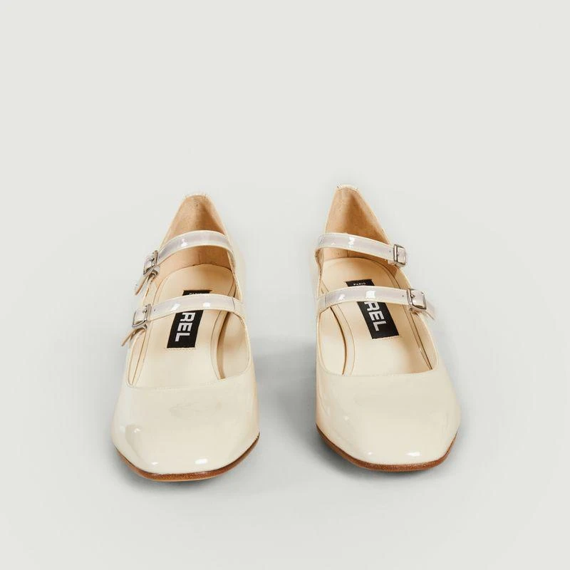 商品Carel|Alice patent pumps Beige CAREL,价格¥3175,第2张图片详细描述