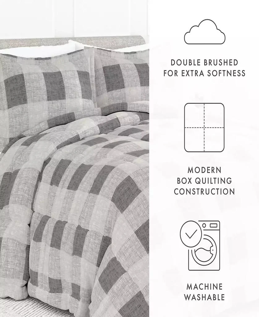 Ultra Soft Gingham 2-Pc. Comforter Set 商品