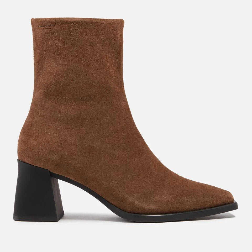 商品Vagabond|VAGABOND HEDDA SUEDE HEELED BOOTS,价格¥859,第1张图片