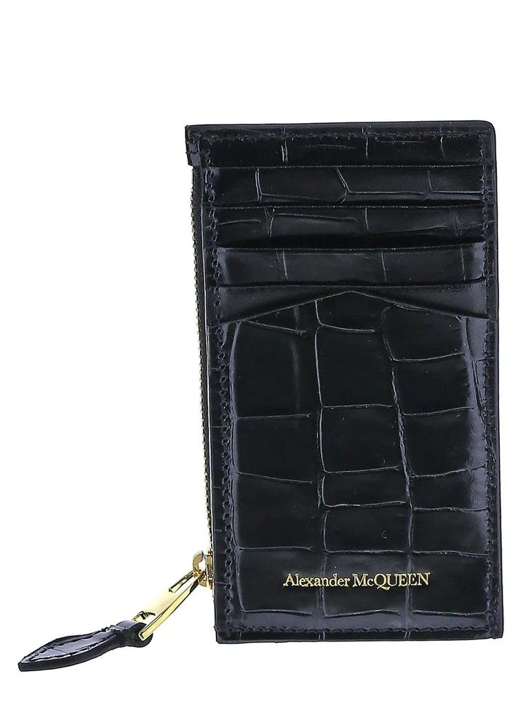 商品Alexander McQueen|Small Zip Pouch,价格¥2391,第3张图片详细描述