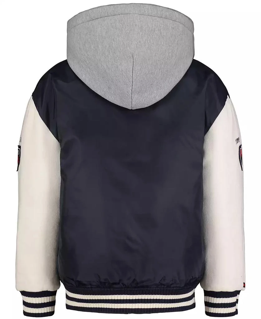 商品Tommy Hilfiger|Toddler and Little Boys Tommy Relaxed Fit Bomber Jacket,价格¥310,第3张图片详细描述