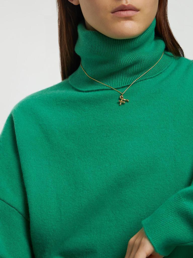 商品Missoma|Curvy Molten "f" Pendant Necklace,价格¥810,第1张图片