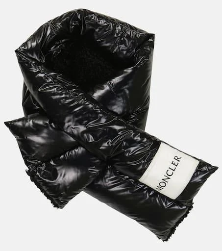 商品Moncler|Fleece and nylon down scarf,价格¥3118,第1张图片