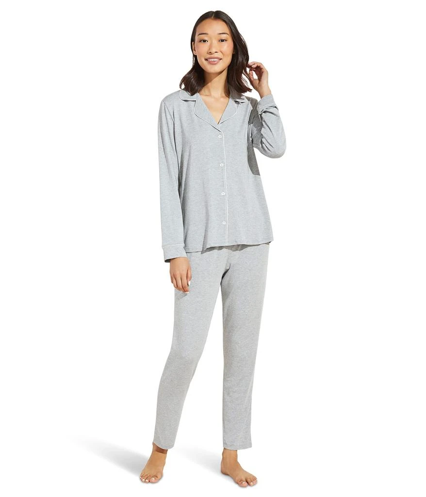 商品Eberjey|Gisele Slim Tuxedo Pajama Set,价格¥1032,第1张图片