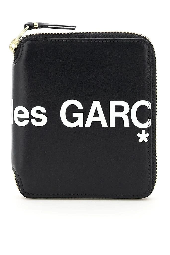 商品Comme des Garcons|MINI ZIP-AROUND HUGE LOGO WALLET,价格¥1122,第1张图片