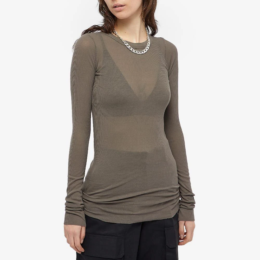 商品Rick Owens|Rick Owens Long Sleeve Rib Top,价格¥1248,第3张图片详细描述