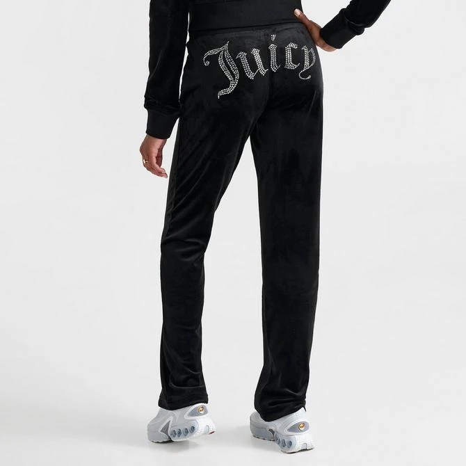 Women's Juicy Couture OG Big Bling Velour Track Pants 商品