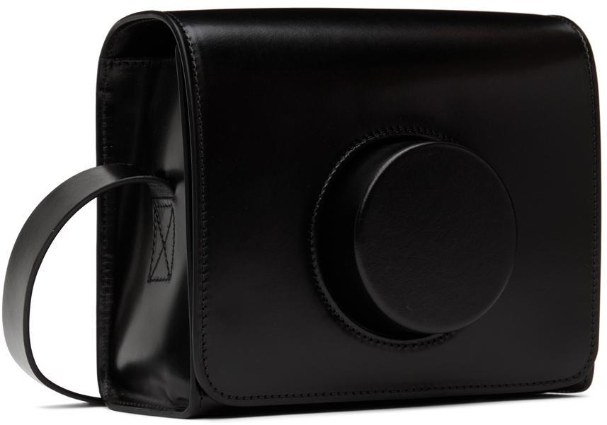 商品Lemaire|Black Leather Camera Bag,价格¥5452,第4张图片详细描述